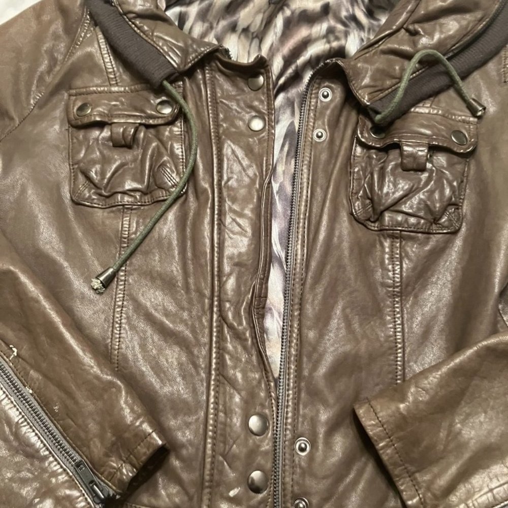 LiNE Lambskin coat -Very soft- size Large